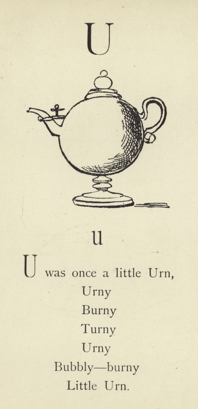 La lettre U - Edward Lear