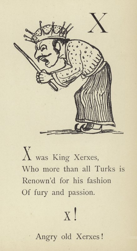 La lettre X - Edward Lear