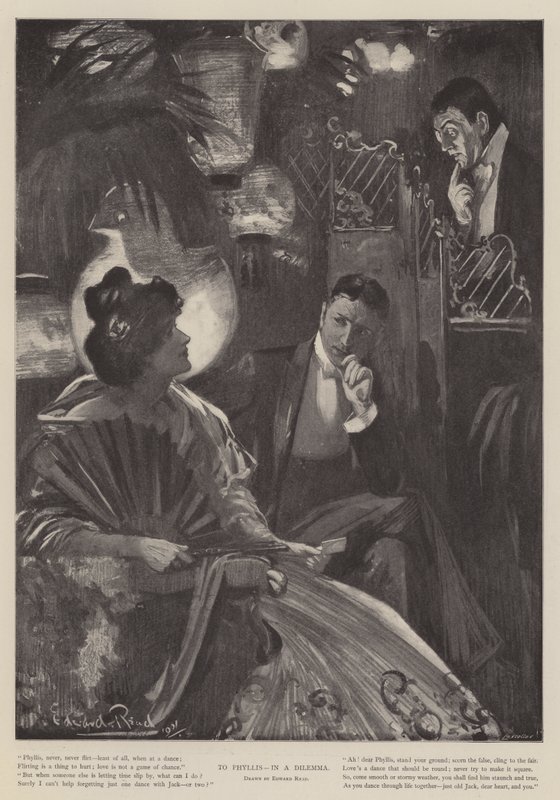 À Phyllis, dans un dilemme - Edward Read