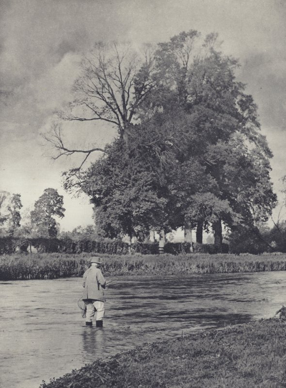 Temps de truite à Romsey sur le Test - Edward Alfred Barton