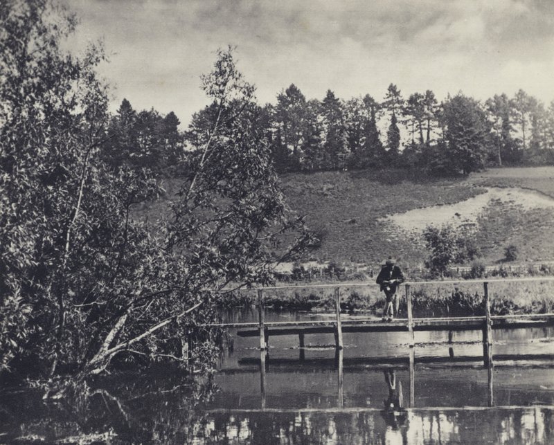 Tumbling Bay, sur un transporteur du Test en dessous de Fullerton - Edward Alfred Barton