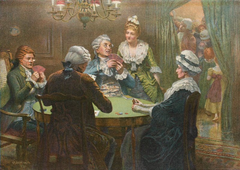 Une fête de Whist de Noël - avec des jeux de saison pour les jeunes générations - Edward Frederick Brewtnall
