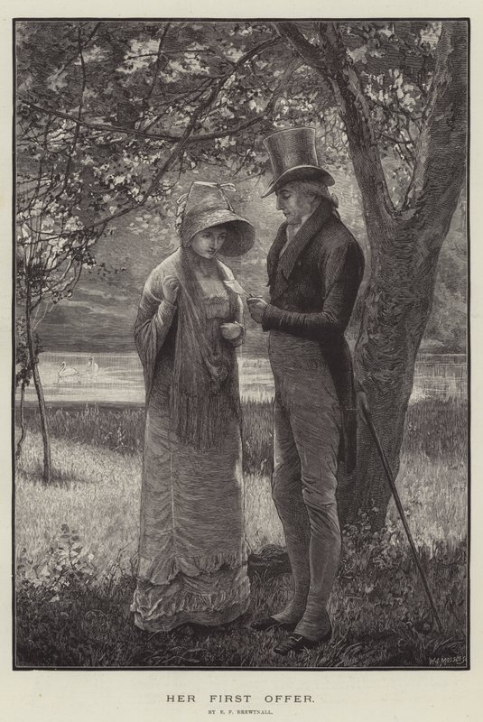 Sa première offre - Edward Frederick Brewtnall