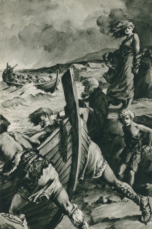 Les Vikings qui ont navigué depuis les fjords de Norvège et ont découvert l