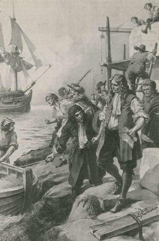Winstanley emporté par des pirates - Edward Frederick Skinner