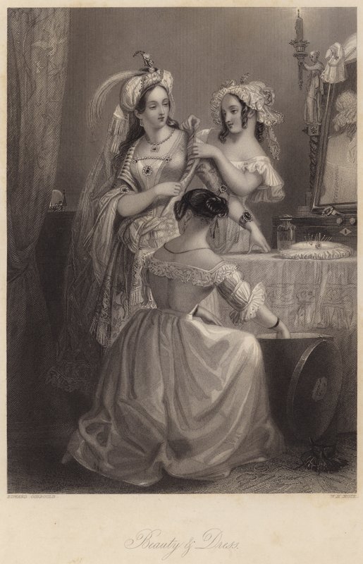 Beauté et habillement (gravure) - Edward Henry (after) Corbould