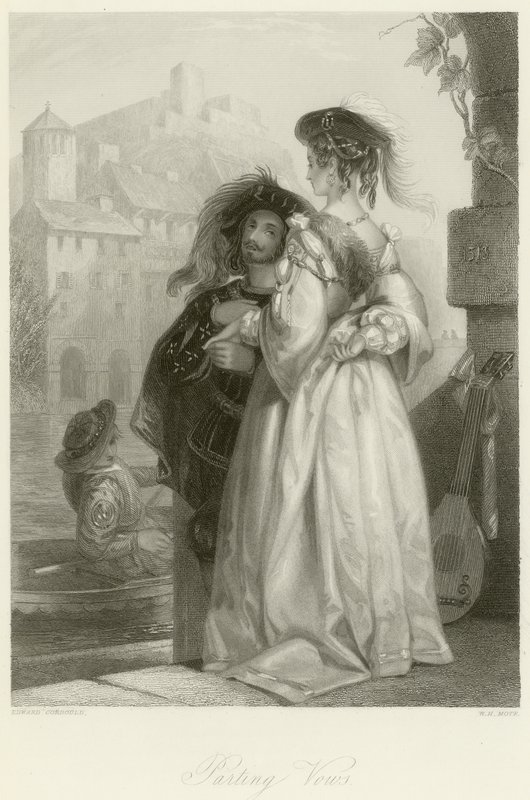 Vœux de séparation - Edward Henry Corbould
