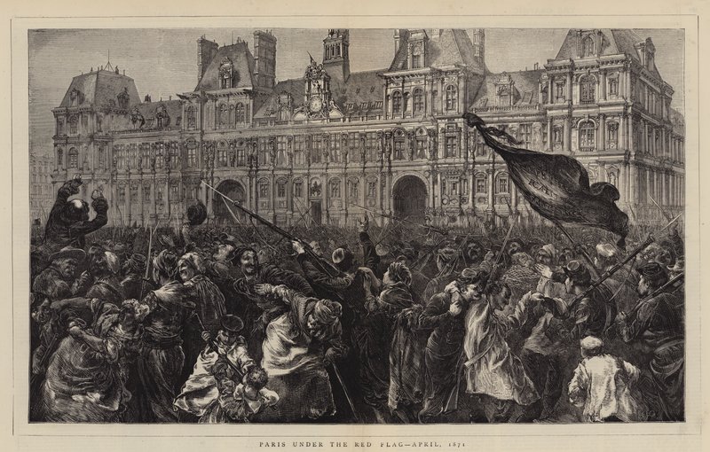 Paris sous le drapeau rouge, avril 1871 - Edward John Gregory