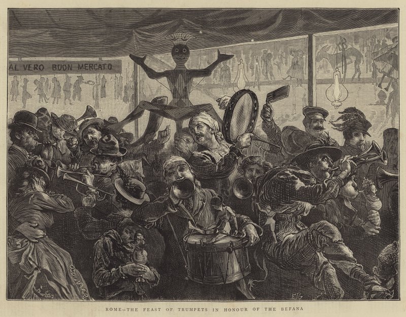 Rome, la fête des trompettes en l