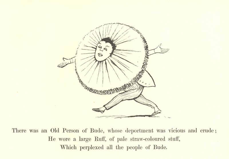Il y avait une vieille personne de Bude, dont le comportement était vicieux et grossier - Edward Lear