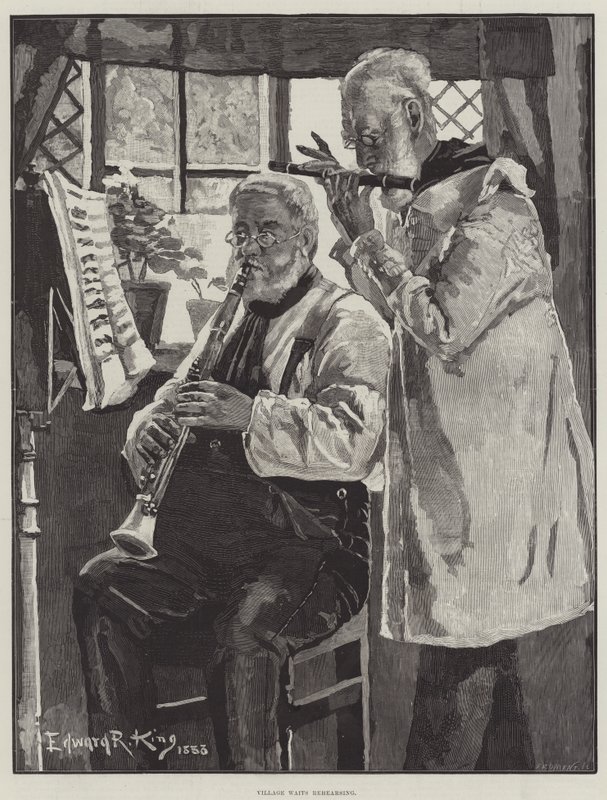 Répétition des musiciens du village - Edward R. King