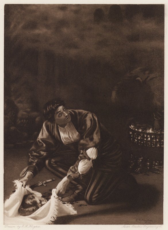 Il Pecorone : Jour IX, Nouvelle I, Le Maître Voleur - Edward Robert Hughes
