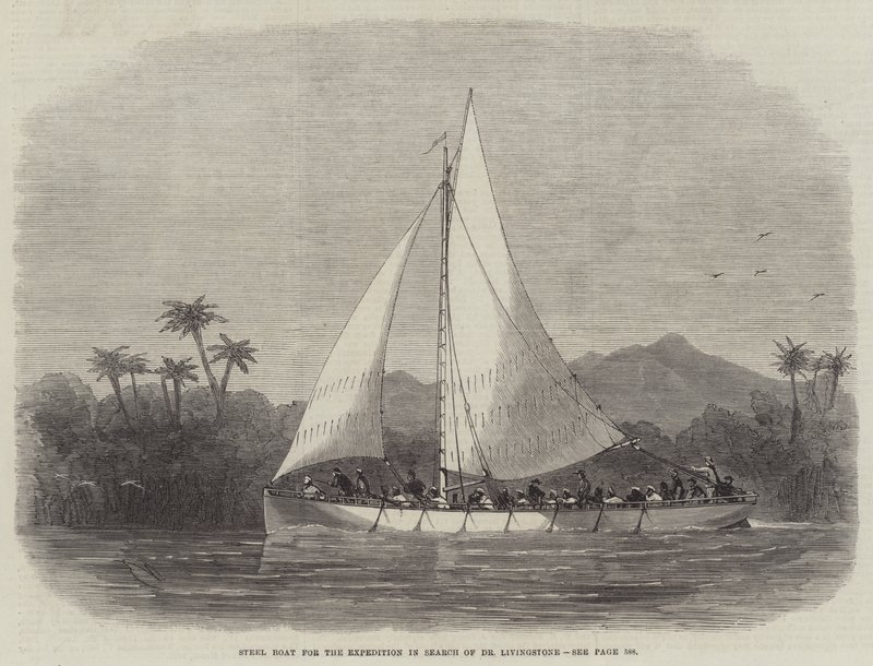Bateau en acier pour l