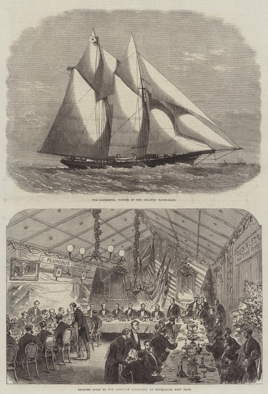 La course de yachts de l