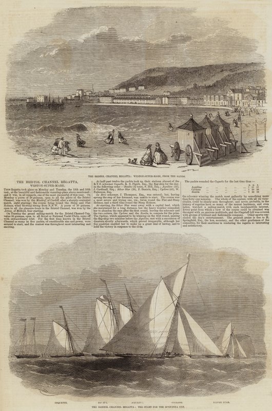 La régate du canal de Bristol - Edwin Weedon