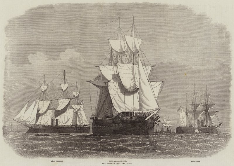 La flotte cuirassée prussienne - Edwin Weedon