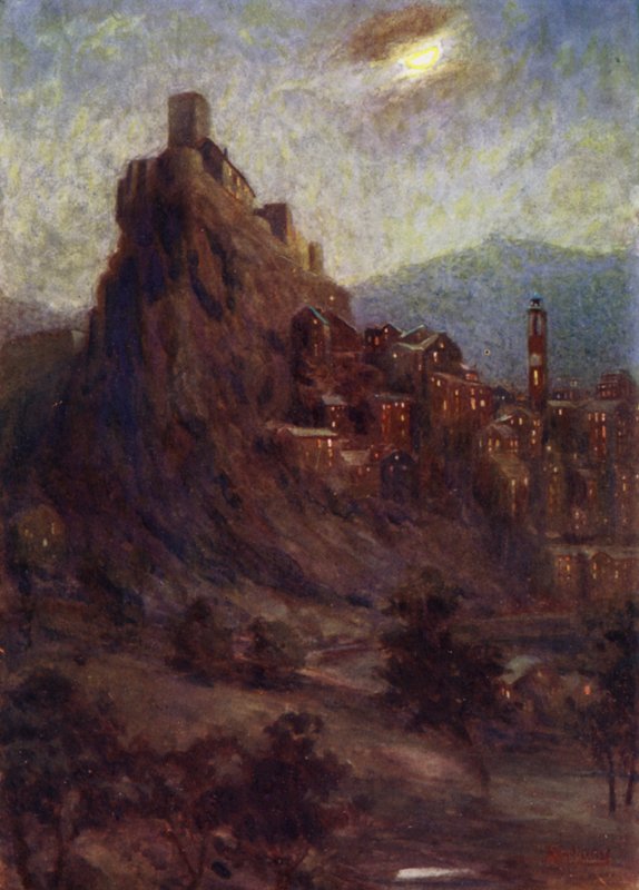 Corse : Corte, la citadelle - Edwin Arthur Norbury