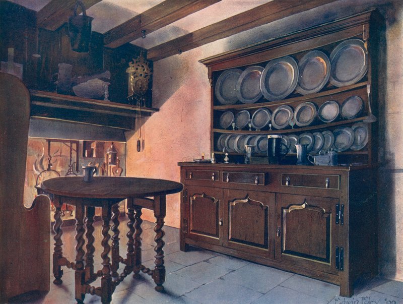 Dressoir Gallois en Chêne - Edwin John Foley