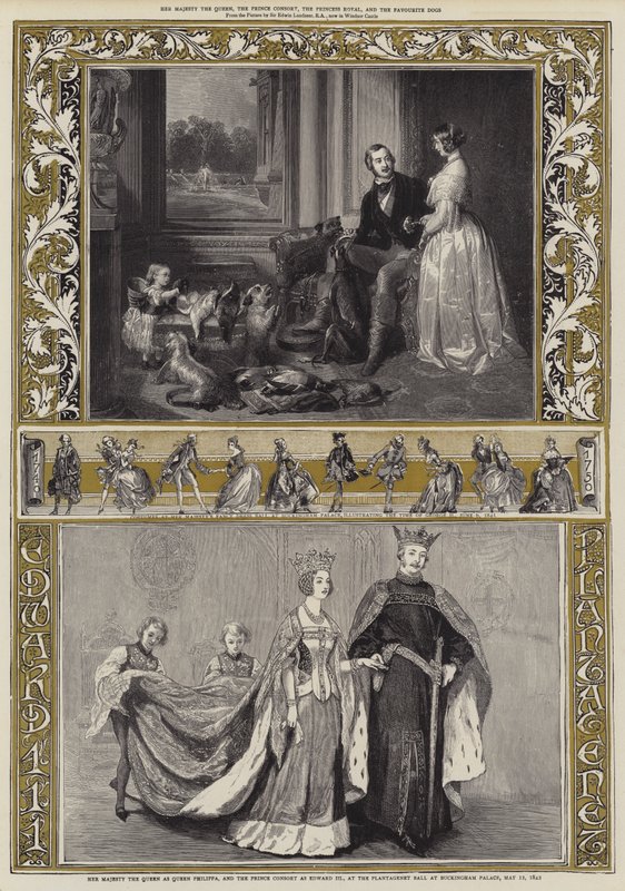 Sa Majesté la Reine et le Prince Consort - Edwin Landseer