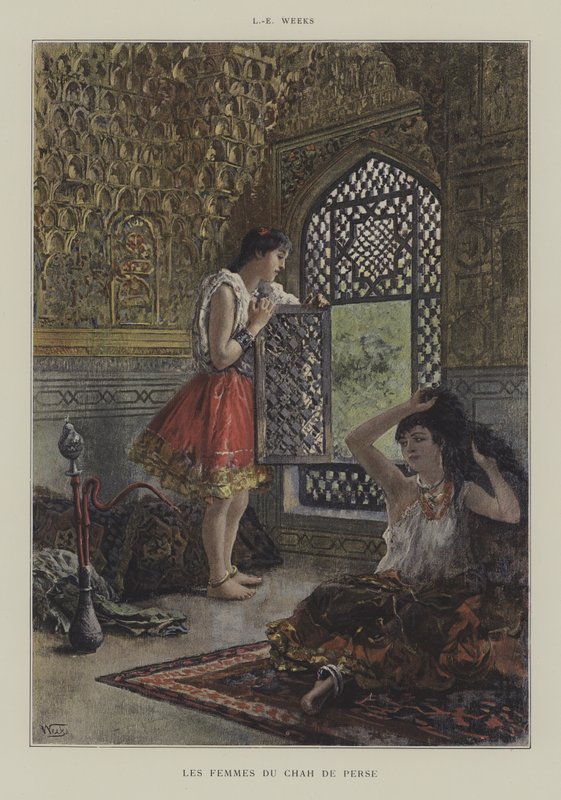 Les Épouses du Shah de Perse - Edwin Lord Weeks