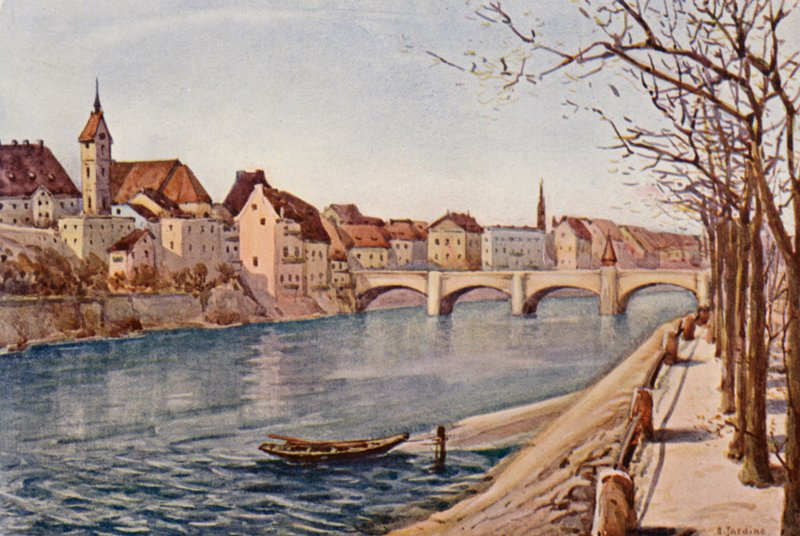 Le Rhin : Le Rhin à Bâle - Effie Jardine