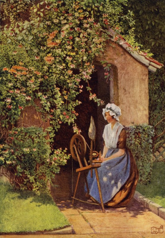 Et Lucy, à sa roue, chantera - Eleanor Fortescue Brickdale