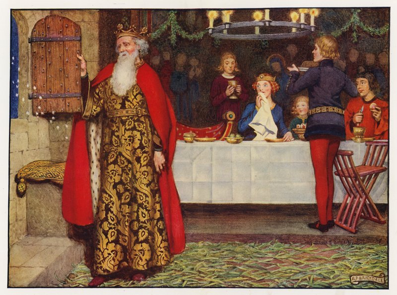 Chants de Noël : Bon roi Wenceslas - Eleanor Fortescue Brickdale