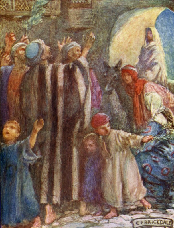 Le progrès du roi (lithographie en couleur) - Eleanor Fortescue-Brickdale