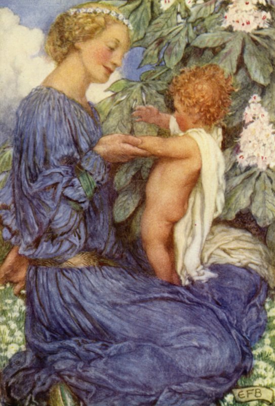 La Dernière promenade ensemble - Eleanor Fortescue Brickdale