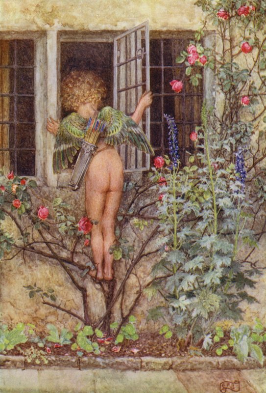 Avec tout ce qui est joli, Ma douce dame, lève-toi, Lève-toi, lève-toi! - Eleanor Fortescue Brickdale
