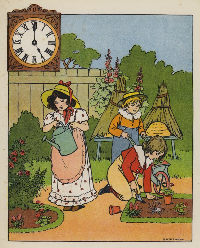 Temps de Jardinage - Elise H. Stewart