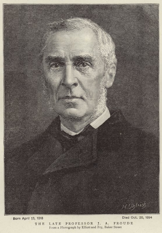 Le défunt professeur James Anthony Froude - Elliott und Fry Studio