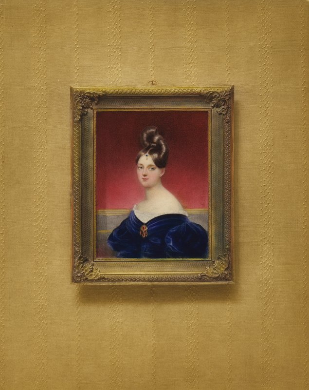 Portrait de la princesse Louise Amélie de Bade - Emanuel Thomas Peter