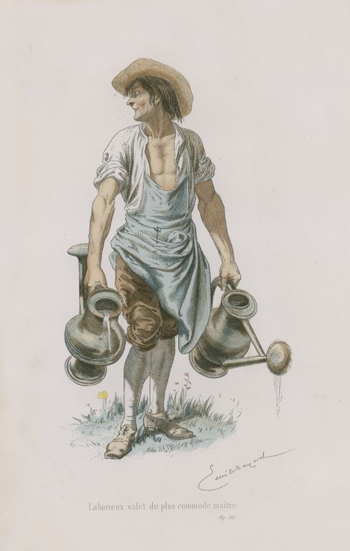 Épître XI, À Mon Jardinier, 1695 - Emile Antoine Bayard