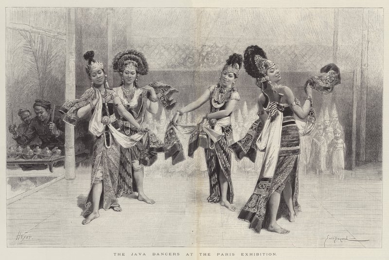 Les danseurs de Java à l