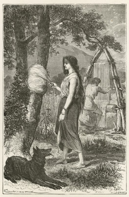 Le premier tisserand - Emile Antoine Bayard