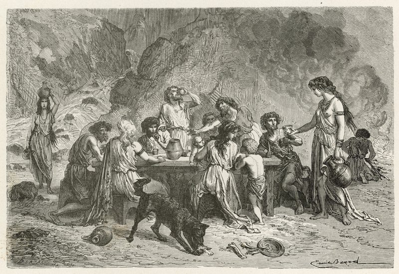 Un repas à l