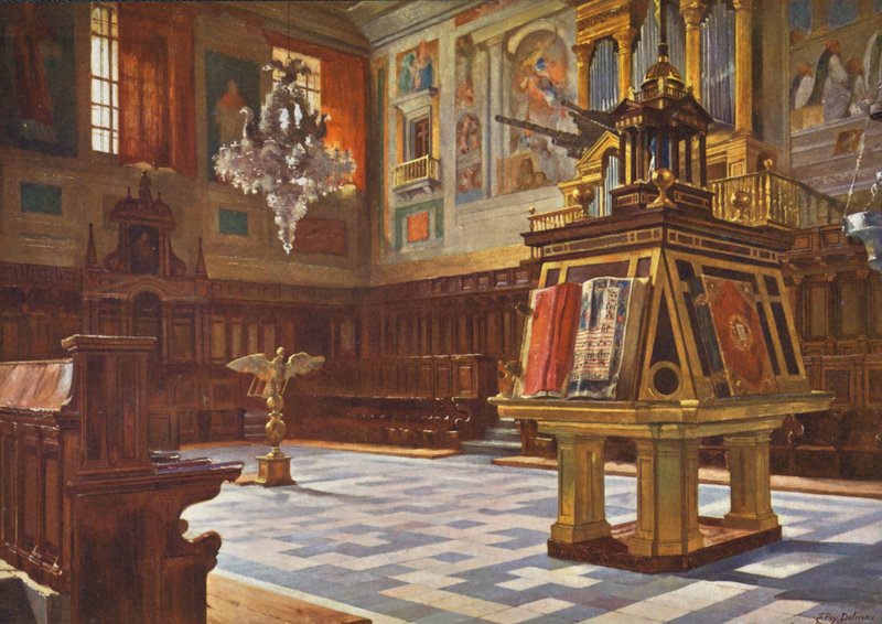 El Escorial : Le Chœur - Emilio Poy Dalmau