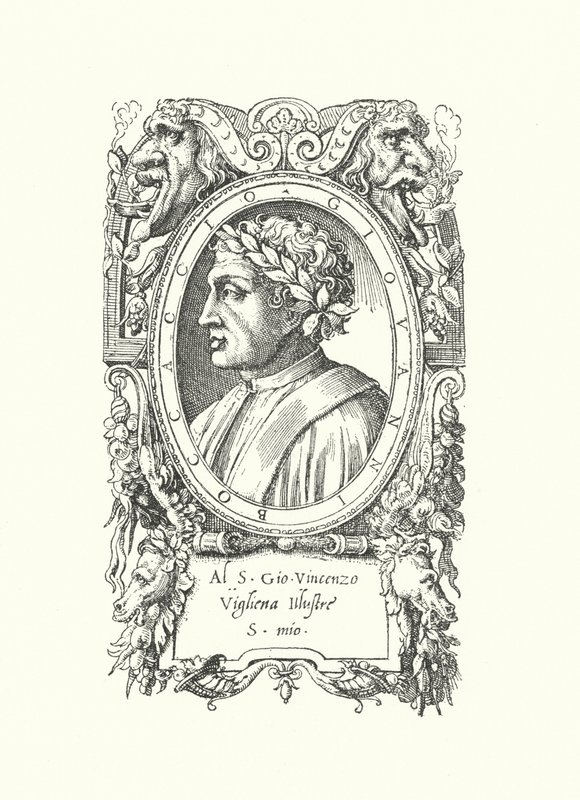 Giovanni Boccaccio, poète, romancier et humaniste italien - Enea Vico