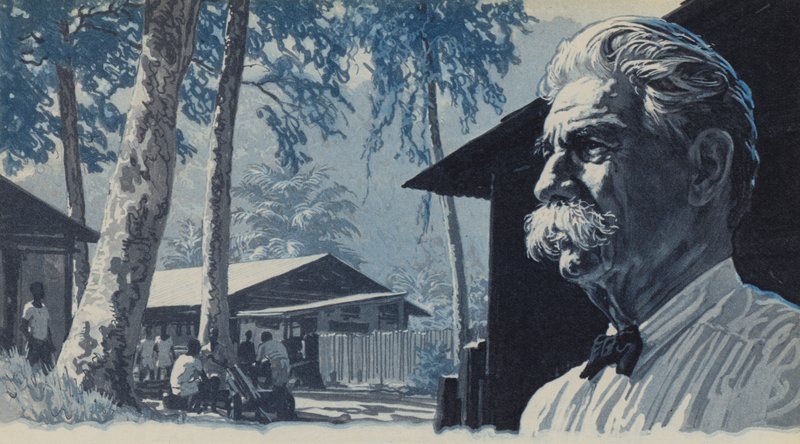 Albert Schweitzer en Afrique noire - English School