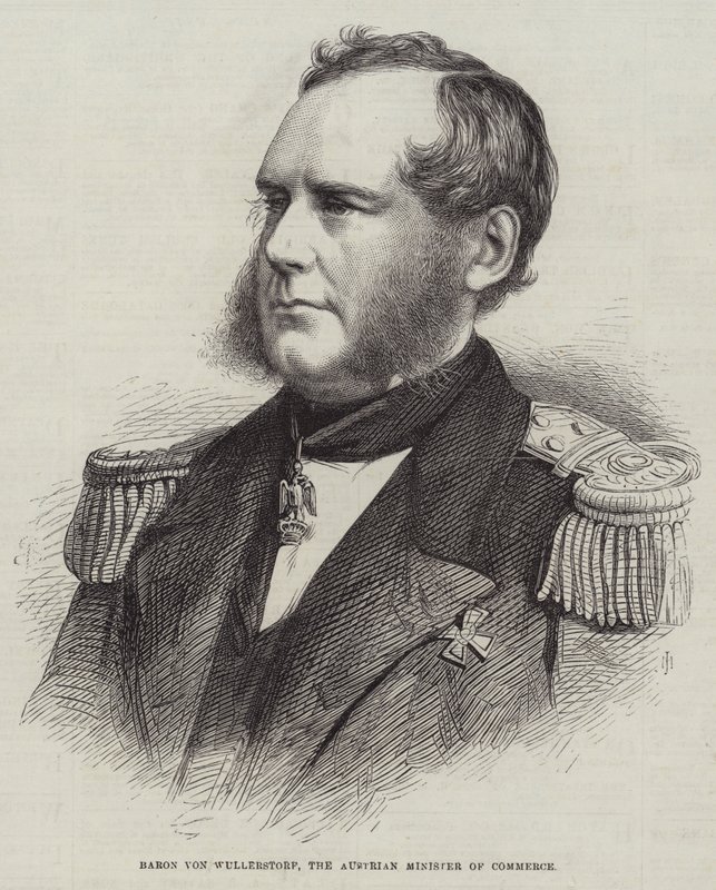 Baron von Wullerstorf, ministre autrichien du Commerce - English School