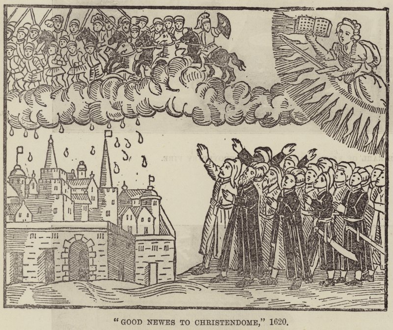 Bonnes nouvelles pour la chrétienté, 1620 - English School