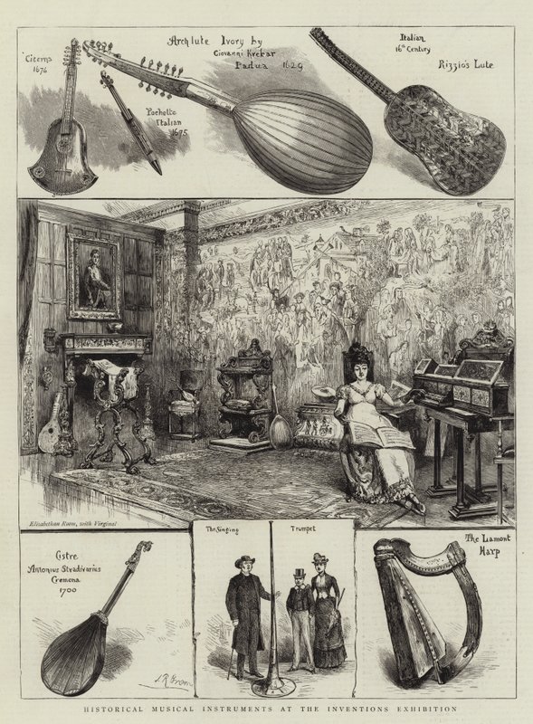 Instruments de musique historiques à l