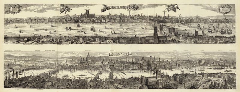 Londres 1616, Londres 1890 - English School