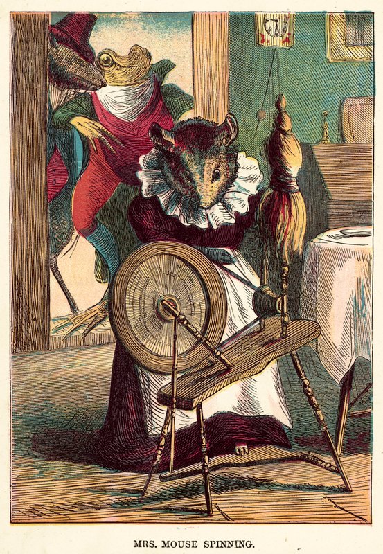 Madame Souris filant - English School