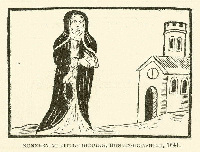 Couvent à Little Gidding, Huntingdonshire, 1641 - English School