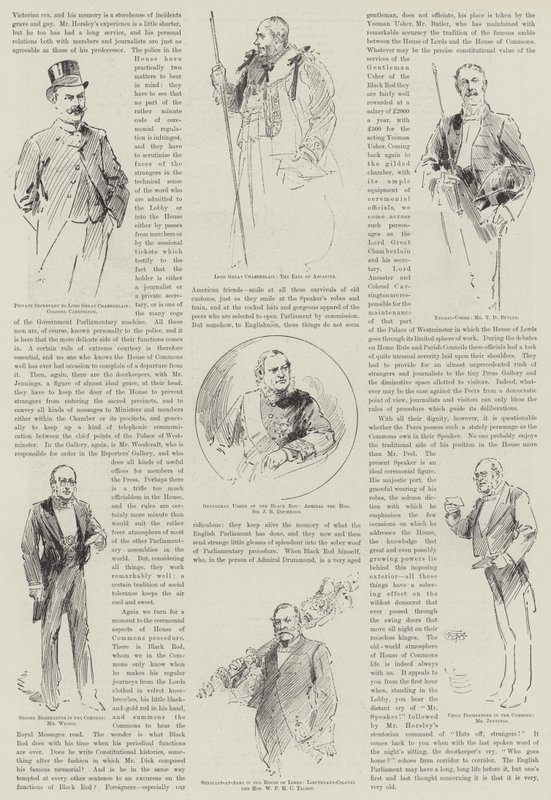 Officiers du Parlement, 1894 - English School