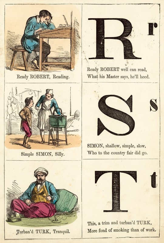 Alphabet illustré - English School