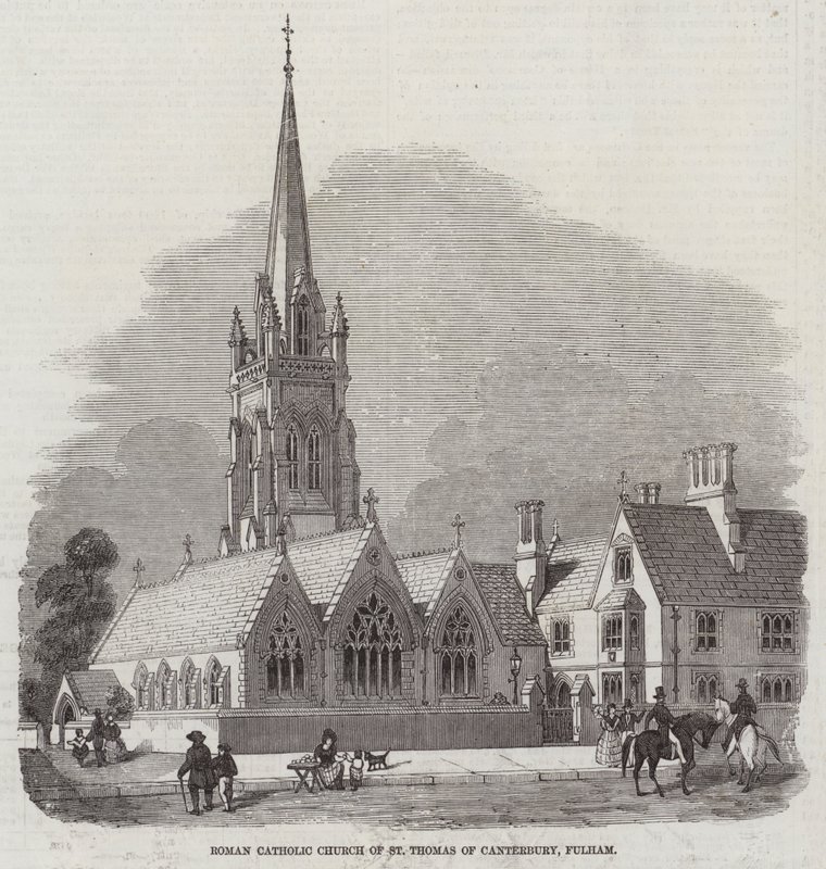 Église catholique romaine de Saint-Thomas de Canterbury, à Fulham - English School