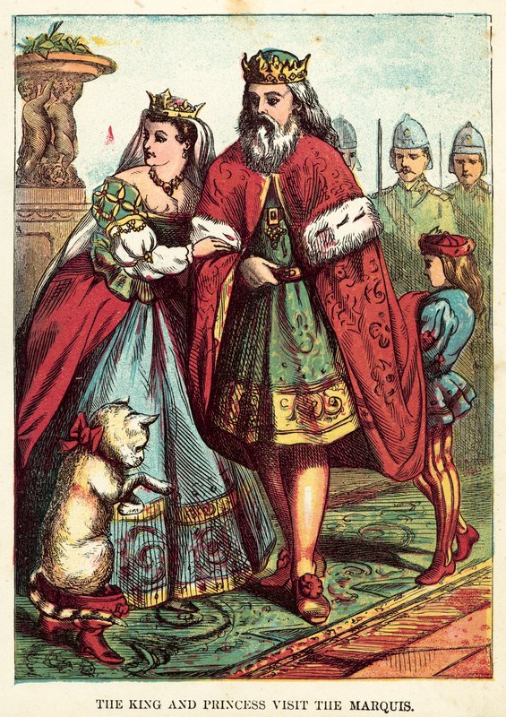 Le Roi et la Princesse rendent visite au Marquis - English School